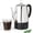Silver, variant on Mixpresso Percolator Coffee Pot Electric 10 Cup, Stainless Steel Coffee Maker, Coffee Percolator Electric With Keep Warm Function, 10 Cups Stainless Steel Perculator With Basket (Shiny Blue)