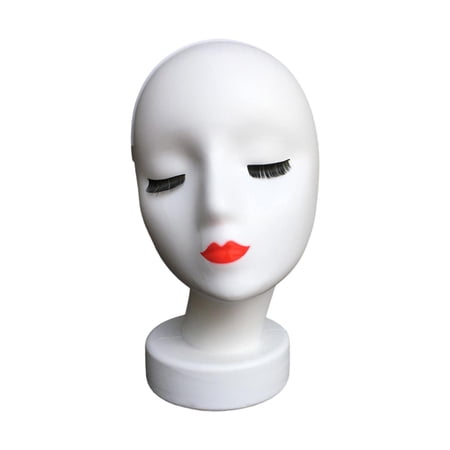Gazechimp Female Bald Mannequin Head 11.42inch s Holder for Hats Hairpieces