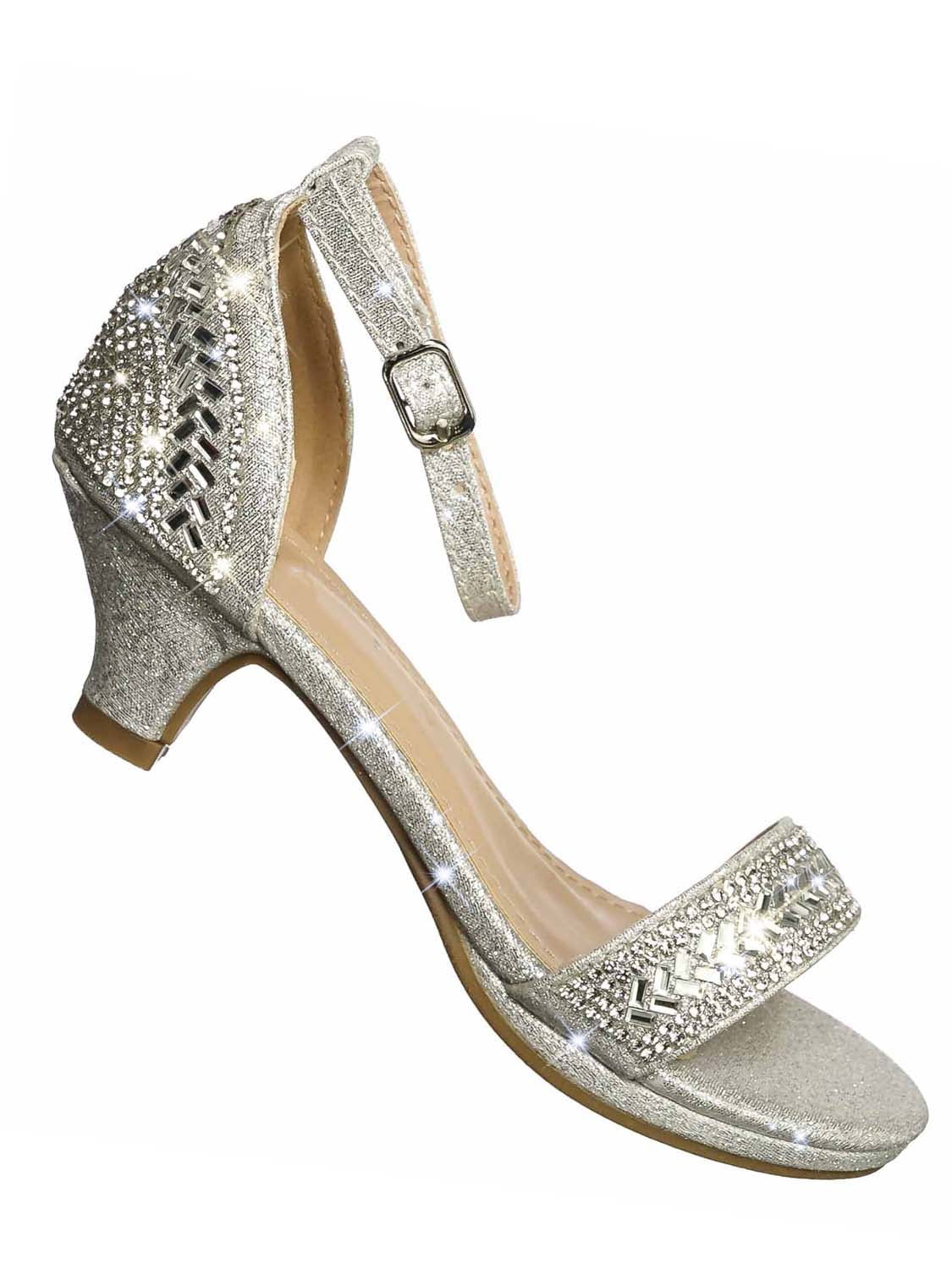 sparkly dress sandals