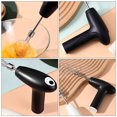 thumbnail image 4 of HONMEET Hot Chocolate Maker Milk Frother Rechargeable Black ABS Milk Frothing RV Travel 1Pack, 4 of 8