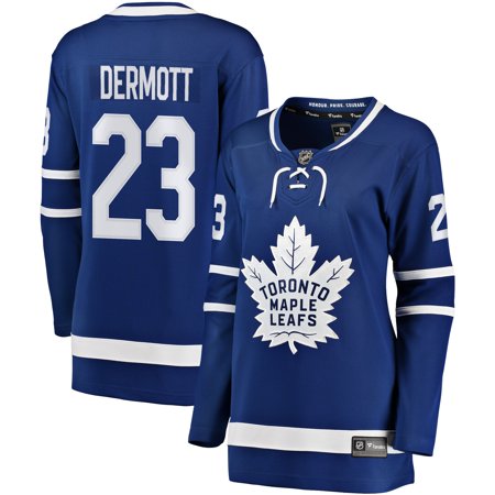 Travis Dermott Toronto Maple Leafs Fanatics Branded Women's Breakaway Player Jersey -