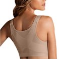 thumbnail image 5 of Womens Sports Bras 3PC Front Closure Compression Bras For High Sports Everyday Comfortable Bras for Women Beige S, 5 of 8