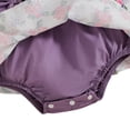 thumbnail image 3 of Bullpiano Baby Girls Floral Romper Bodysuit Tutu Dress Infants Casual Sleeveless Jumpsuit With Headband 0-24M, 3 of 8