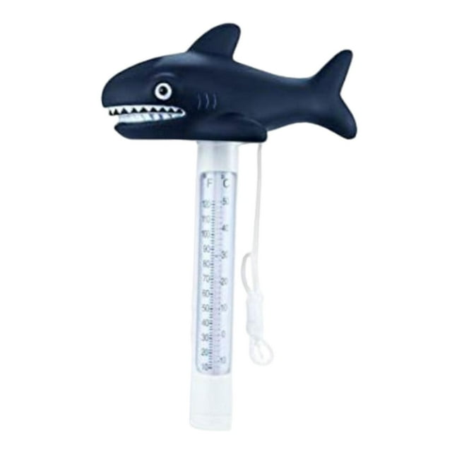 GROWTH TANK Floating Swimming Pool Thermometer Cute Swimming Pool Thermometer Gauge Hot Tubs shark