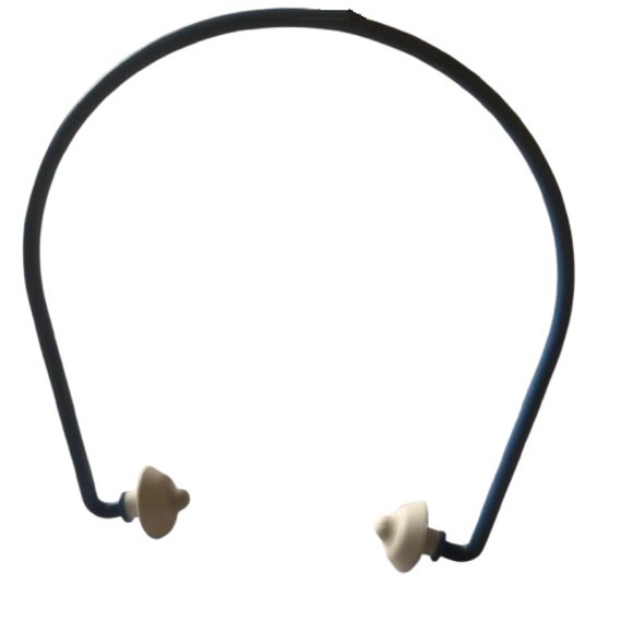 Pack of 12 - NORTH DECI Banded Hearing Protector Reusable Corded Hearing Protection Earplugs Noise Reduction Rating (NRR) of 16 dB Noise Reduction Rating