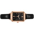 thumbnail image 5 of Rectangle Watch Watch Small Elegant Vintage Simple Style Rectangle Stainless Steel Fashionable Wristwatch For Women, 5 of 5