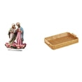 thumbnail image 1 of Adorno De Escritorio Tejido En Acrílico, Decoración única Para Mesa, Regalo, Cesta De Frutas, Plato De Pan, Hogar, Vacaciones, Chimenea, Aperitivos., 1 of 8
