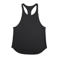thumbnail image 4 of pstuiky Camisetas sin mangas para hombre, Camiseta deportiva transpirable de color sólido sin mangas para hombre Camisas para hombres m, 4 of 7