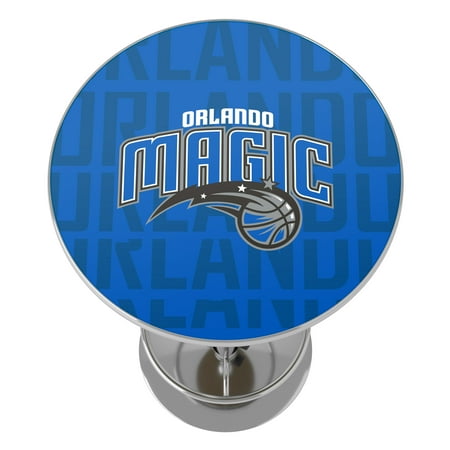 Orlando Magic NBA City Chrome Pub Table - Blue, Black, Silver