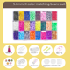 thumbnail image 1 of Juego de 24 colores de frijoles mágicos de 5 mm con accesorios, rompecabezas de frijoles mágicos hechos a mano para niños, juguete pequeño, frijoles de fusión, cuentas calientes, 1 of 5