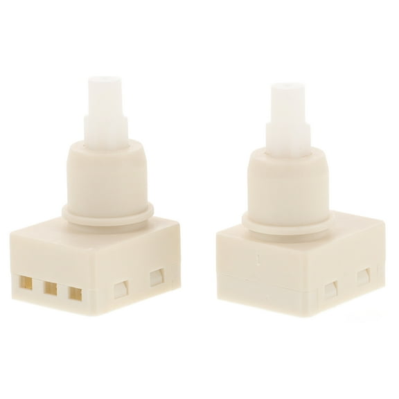 CIMAXIC Automotive Switch Dome Lamp Switch White 2Pcs
