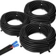 thumbnail image 2 of 100 FT EACH SIZE 1/4" 3/8" 1/2" SPLIT LOOM POLYETHYLENE WIRE TUBING CABLE, 2 of 5