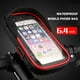 thumbnail image 5 of Ciclismo Soporte de pantalla táctil para teléfono de scooter de bicicleta Soporte para teléfono de motocicleta (Rojo), 5 of 8