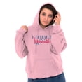 thumbnail image 3 of I Believe in Mermaids Cute Adorable Hoodie Sweatshirt Women Brisco Brands 4X, 3 of 6