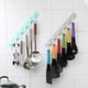 thumbnail image 5 of 2x Ganchos de Pared para Puerta, Colgador de Cocina, Baño, Toallero, Riel de 6 Ganchos, Rosa 2 piezas, 5 of 8