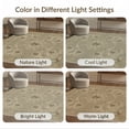 thumbnail image 7 of ODIKA 6'x9' Washable Area Rug Damask Boho Scroll Farmhouse Distressed Border Motif Vintage Flowing Dynamic for Family Room, Living Mater Bedroom, Non-Slip, Easy Care, 7 of 7