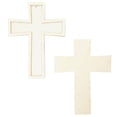 thumbnail image 7 of HOMYL 10 Pieces Cross Charms Small Blank Wooden Crosses for Party Favors DIY Craft, 7 of 7