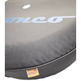 thumbnail image 2 of Brawny Script 38" Blue-Gray Print on Jet-Black Tire Cover - US Made SpareCover® Brand - Made for 6th gen FORD Bronco, 2 of 3