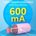 thumbnail image 3 of Aspirateur de Bureau Portable avec Batterie Rechargeable 600 mAh, Aspiration à 2 Vitesses, Réduction du Bruit, Compartiment de Rangement Arrière, Recharge USB‐C, Comprend Brosse de Nettoyage, Embout de Brosse, Aspiration à Tête Plate, 3 of 6