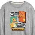 thumbnail image 3 of Pokémon - Dragonite Charizard Prepare For Battle - Youth Long Sleeve Graphic T-Shirt, 3 of 5