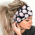 thumbnail image 2 of Pañuelo para la cabeza Naughtyhood, pañuelo para la cabeza para mujer, diadema elástica con estampado de bolas a la moda para mujer, 1 bandana para el pelo, liquidación, 2 of 4