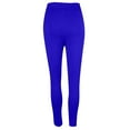 thumbnail image 6 of Ultra Soft Leggings for Women Yoga Workout Pant with Crisscross Lace-up Bottom Trendy Active Gym Clothes (L, Blue), 6 of 8
