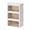 Three-Layer, variant on Closet Folding Wardrobe Armoire with Storage Cubes Efficient Clothes Organization Tool Bedroom Supplies