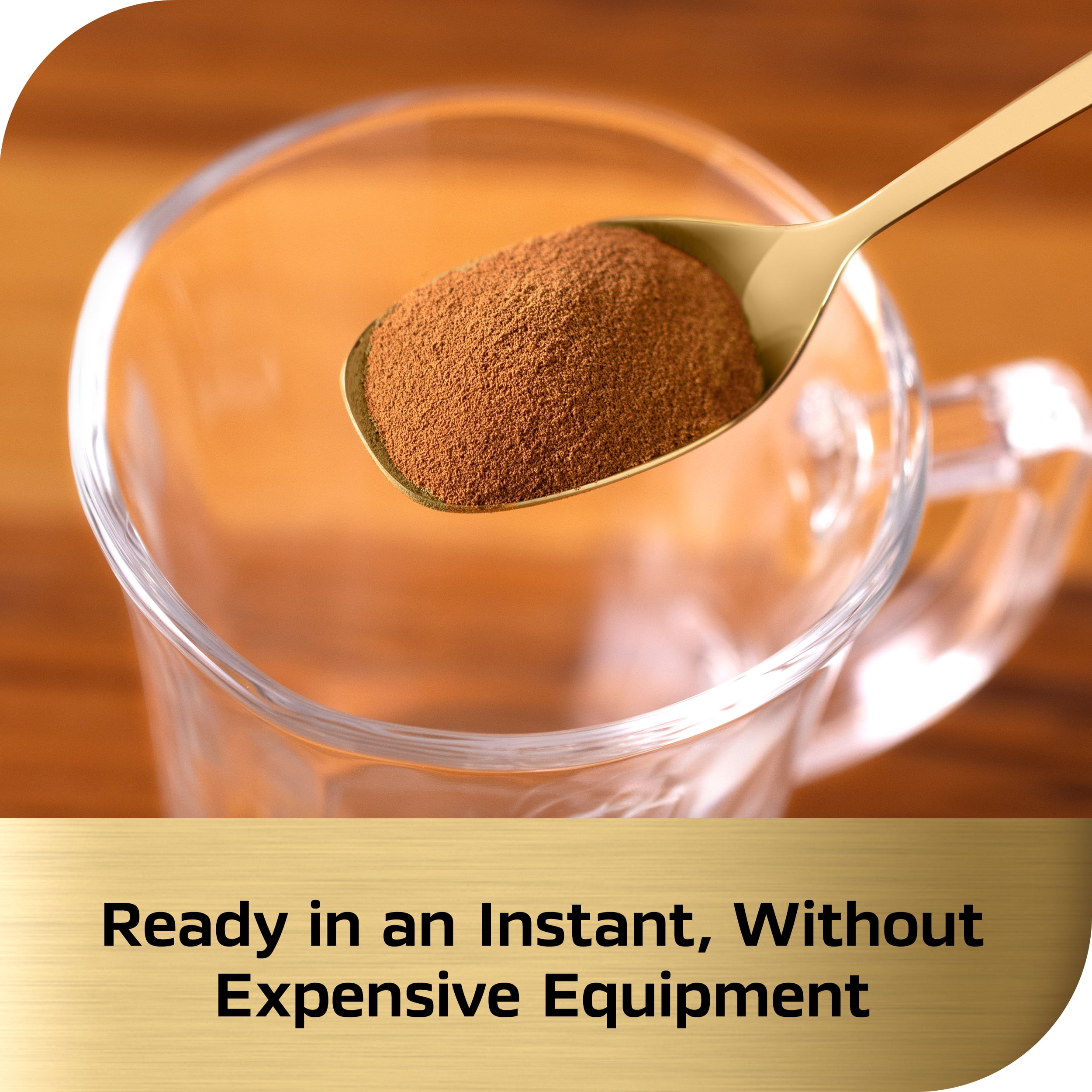 NESCAFÉ Gold Espresso Intense, Instant Coffee, Exclusive Experience Pack With Jar, Mug, Spoon, 3.5 oz