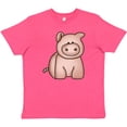 thumbnail image 3 of Inktastic Cute Little Pig Youth T-Shirt, 3 of 5
