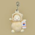 thumbnail image 3 of 15CM lindo muñeco de cordero blanco Cosplay Animal colgante oveja muñeca niños juguete de peluche Regalo de Cumpleaños llavero, 3 of 5