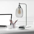 thumbnail image 6 of Lalia Home 19" Industrial Mesh Desk Lamp, Chrome, 6 of 12