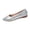 Womens Casual Shoes # Silver, variant on Womens Flats Closed Toe Slip On Classic Almond Front Smooth Glossy Finish Minimalist Elegant Design Dressy Casual Office Daily Wear Vacation Work Evening Shoes