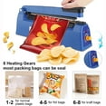 thumbnail image 4 of Electric Heat Sealer Hand Held Sealing Machine for Plastic Bags Food Packaging, 4 of 6