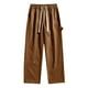 thumbnail image 3 of Pantalones largos de verano para hombre con bolsillo y cordón, pantalones casuales con bolsillo para hombre, 3 of 7