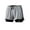 Mens Swim Bottoms Gray, variant on Mens Swim Trunks with Compression Liner and Drawstring Elastic Waist Board Shorts Wide Leg Color Block Athletic Swimwear Beach Short