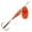 Orange, variant on NANMELX Spinner Fishing Lures with Triple Hooks Metal Lures Hard Metal Spinner Baits