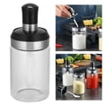 thumbnail image 4 of Botella de condimentos, tarro de miel transparente con cuchara para azúcar para especias para sal,Botella de condimento Contenedores de especias Tarro de miel Frascos de especias de vidrio Contenedor Higoodz Cocina, Decoración y Otros, 4 of 7