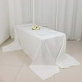 thumbnail image 3 of Efavormart 90x156" Rectangle Tablelinens Commercial grade 100% Cotton Tablecloth For Wedding Party Home Decor - White, 3 of 11