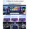 thumbnail image 5 of CHOVE Pantalla Apple Carplay inalámbrica para automóvil, pantalla Apple Car Play y Android Auto de 10.26", pantalla táctil con cámara de respaldo, cámara de tablero, soporte GPS, Siri/Google, Bluetoot, 5 of 5