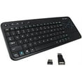 thumbnail image 2 of Logitech Wireless Touch K400r USB Compact Keyboard w/3.5in Touchpad - 920-003070 - BlackRenewed, 2 of 6