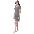 thumbnail image 5 of Fruit of the Loom Women's Soft and Breathable Pajama Sleepshirt, Sizes S-5X, 5 of 9