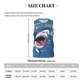 thumbnail image 4 of Pofeuu Great White Shark Print Basketball Jersey, Shirts for Men Youth Basketball Jersey Crew Neck-Small, 4 of 6