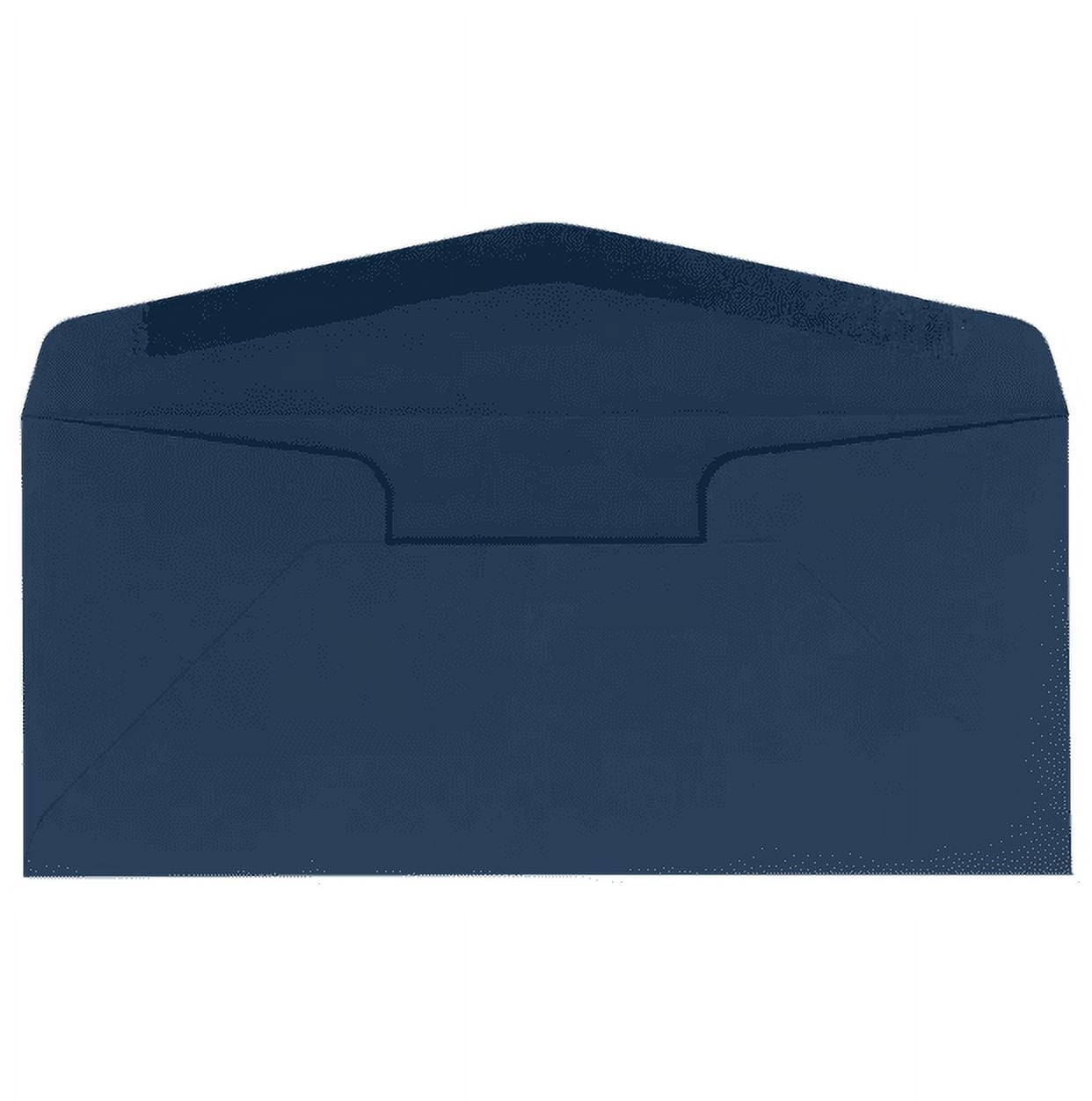 LUXPaper #10 Regular Envelopes, 4 1/8 x 9 1/2, Navy, 250/Pack