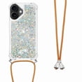 thumbnail image 3 of Funda FOXDOCK para iPhone 17 con Cuerda Ajustable, Brillo Líquido, Protección Antigolpes y Lente – Ideal para Regalo, 3 of 6
