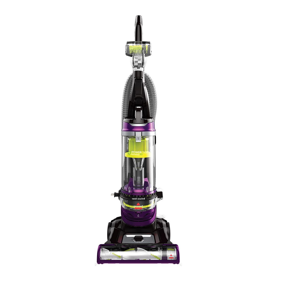 BISSELL 2494 PowerClean Rewind Pet Vacuum (Purple)
