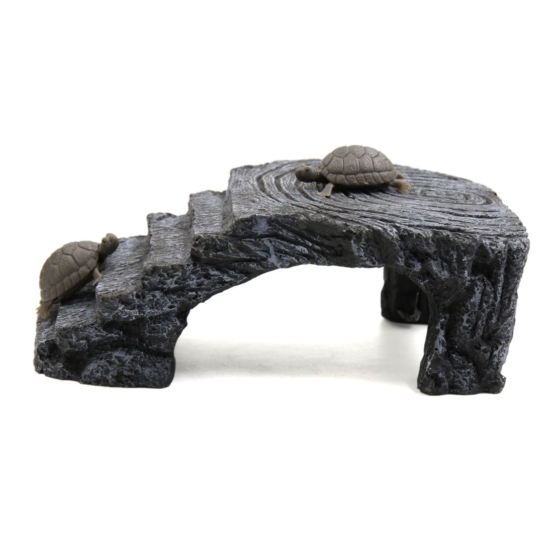 Unique Bargains Ladders Design Resin Ramp Aquarium Fish Tank Landscape Decor for Tortoise Turtle