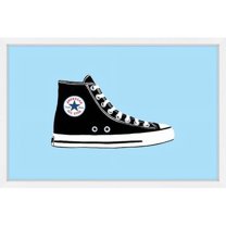 "Cool High Top" Framed Painting Print