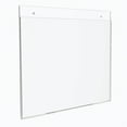 Office Depot Wall Sign Holder, Horizontal, 8 1/2in.H x 11in.W, 274420
