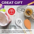 thumbnail image 6 of Kaluns 21 Pcs Wood and Silicone Kitchen Utensils Set for Cooking Household Essentials – Premium Cooking Utensil Set, Multicolored, 6 of 7