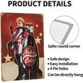 thumbnail image 3 of Vintage Metal Soda Sign, Retro Wall Plaque Decor for Living Room, Man Cave, Bar or Garden, Unique Gift for Family and Friends, 8 x 12 Inch, 3 of 6